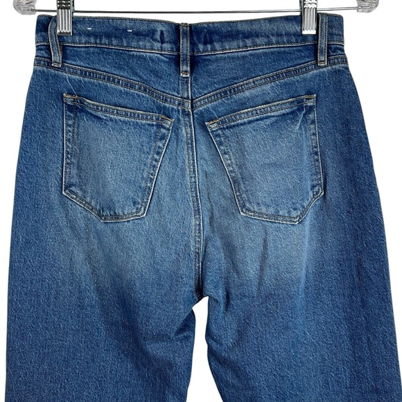 LOFT The Straight Jean Stretch Denim 26/2 Medium Wash - Picture 6 of 7